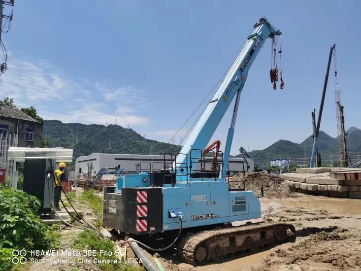 不烧油、低噪音、夜里抢活干：工地新晋印钞机徐工XGTC30L5-E